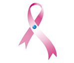 Konica Minolta's Pink Ribbon campaign symbol