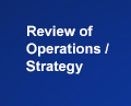 Review of Operations / Strategy