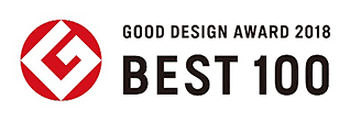 「GOOD DESIGN AWARD 2018 BSST 100」ロゴ画像