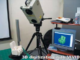 3D digitization with VIVID