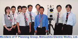 Members of IT Planning Group, Matsushita Electric Works, Ltd.
