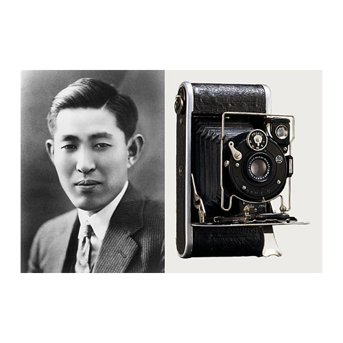 Kazuo Tashima establishes Nichi-Doku Shashinki Shoten (Japan-Germany Camera Company, later known as Minolta Co., Ltd.) to produce cameras in Japan, and launches its first camera product, Nifcalette, the following year