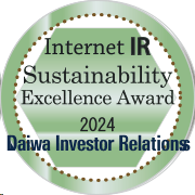 Daiwa IR Internet IR Excellence Award