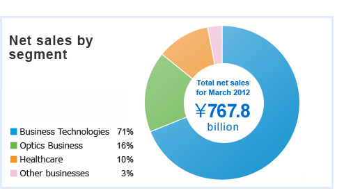 Net sales by segment