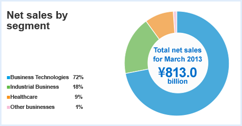 Net sales by segment