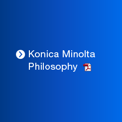Konica Minolta Philosophy