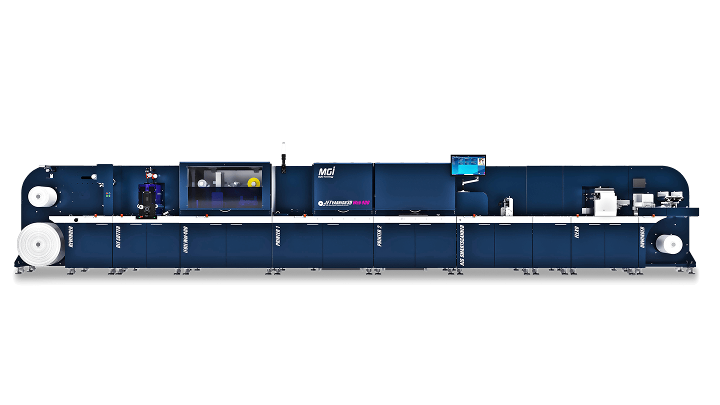 MGI JETvarnish 3D Web 400