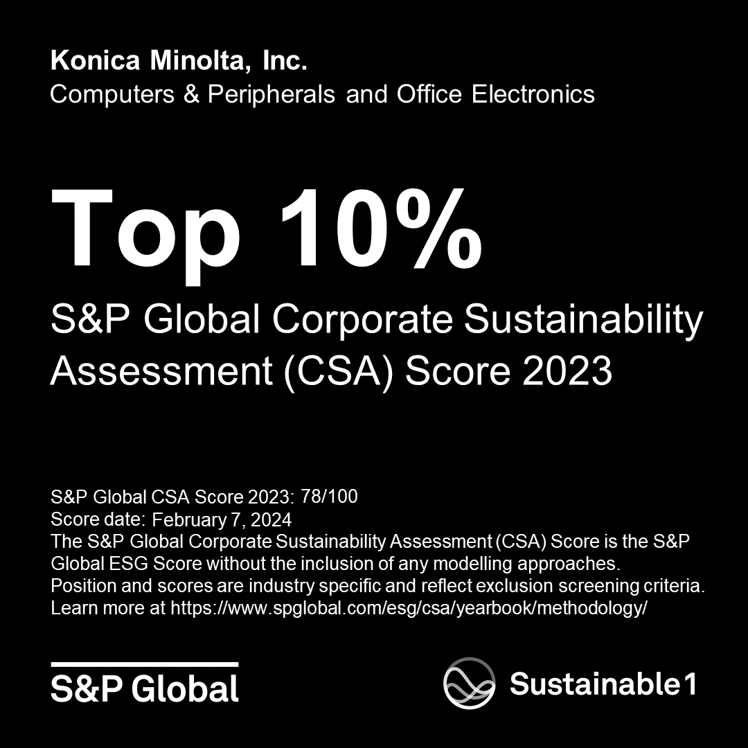 Ranked in the Top 10% of Companies within its industry in S&P Global's Sustainability Yearbook 2024