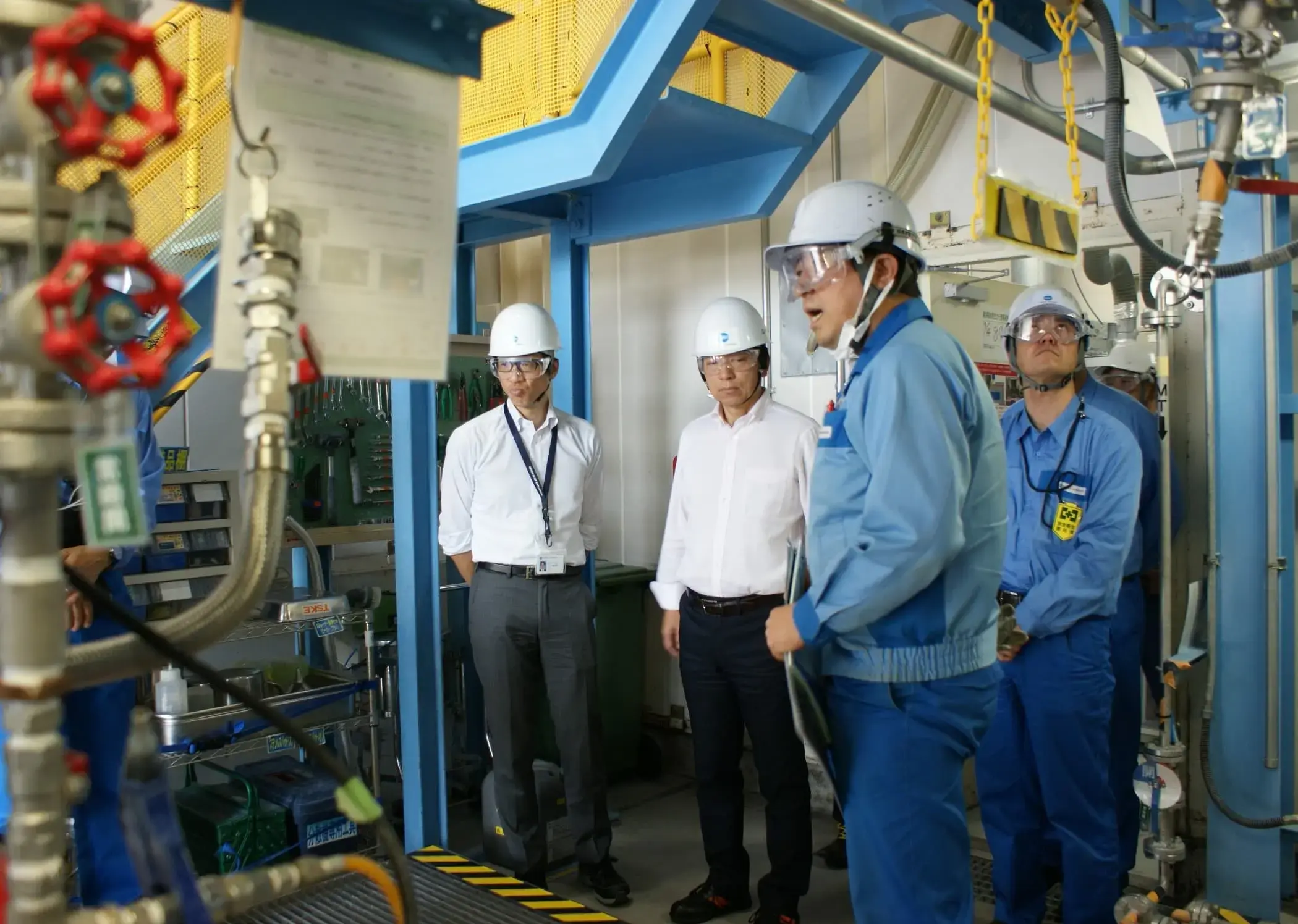 Sharing on-site initiatives at Kobe site of Konica Minolta