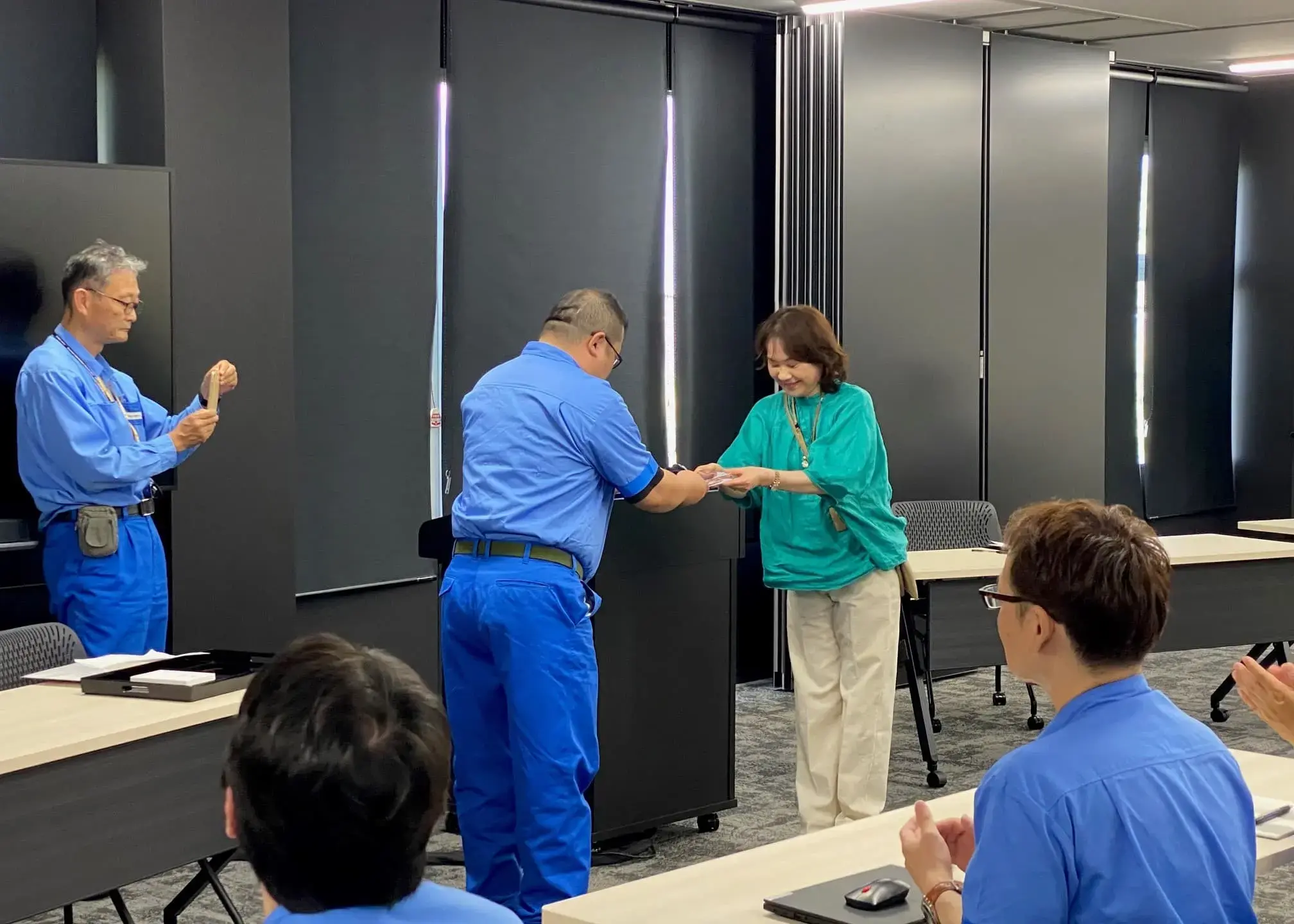 "Safety Awards" at Konica Minolta Supplies Manufacturing