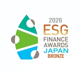 Bronze Prize Logo, The 7th ESG Finance Awards Japan