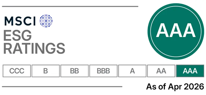 MSCI ESG Rating AAA