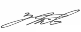 Signature of Toshimitsu Taiko