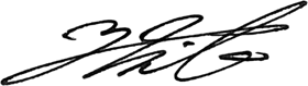 Signature of Toshimitsu Taiko