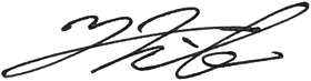 Signature of Toshimitsu Taiko
