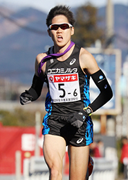 ６区（12.1km）山本浩之選手