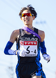 ４区（22.0km）野口拓也選手