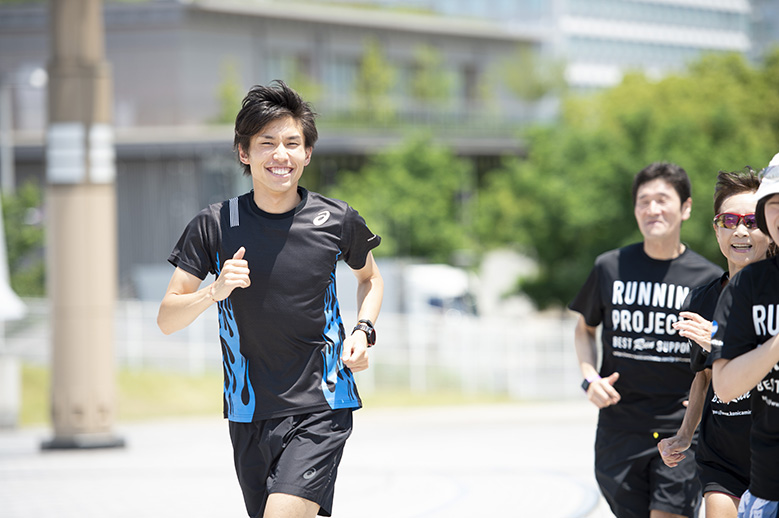 ランニングクリニックinお台場　4. ランニング