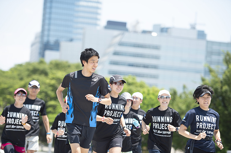 ランニングクリニックinお台場　4. ランニング