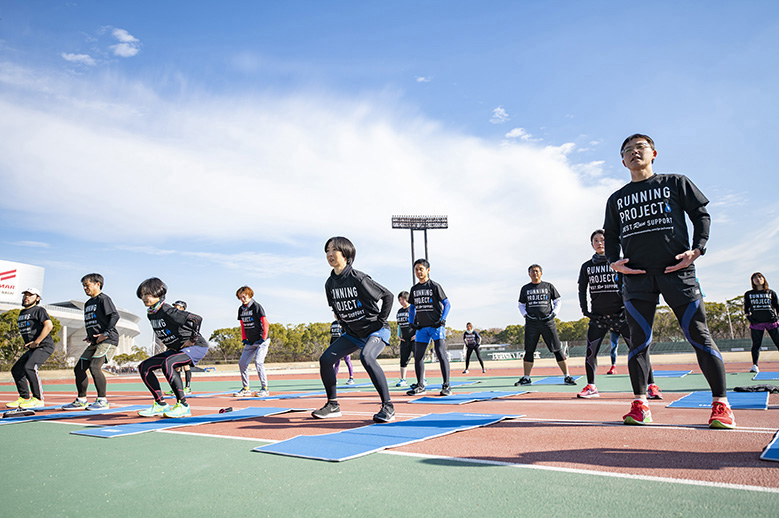 ランニングクリニックin大阪　3. ストレッチ＆補強運動