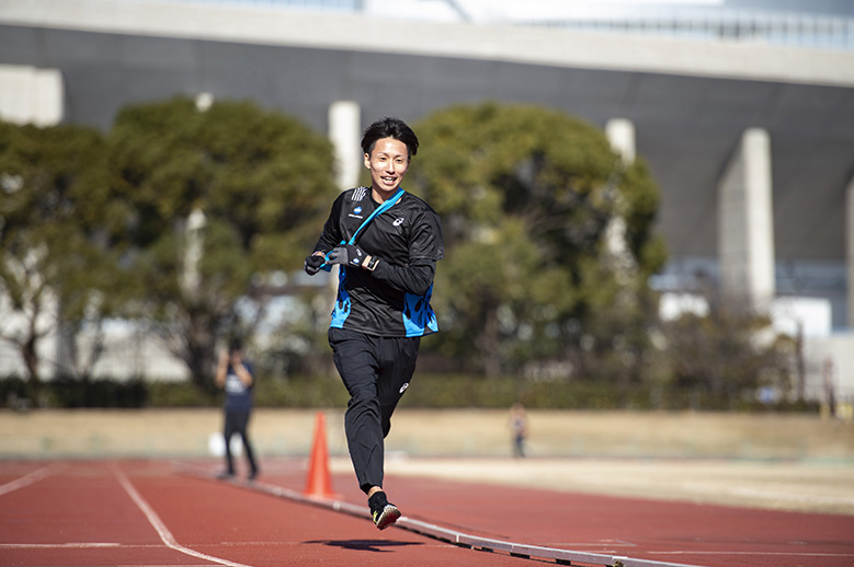 ランニングクリニックin大阪　5. チーム対抗タスキリレー