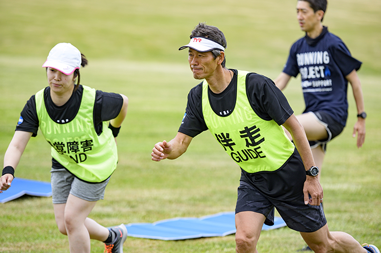 ランニングクリニックin札幌　3. 動的ストレッチ＆補強運動