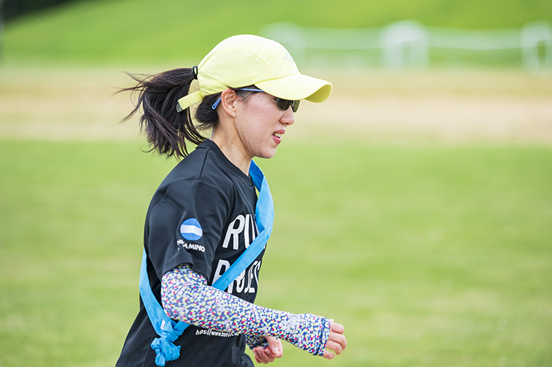 ランニングクリニックin札幌　5. チーム対抗タスキリレー