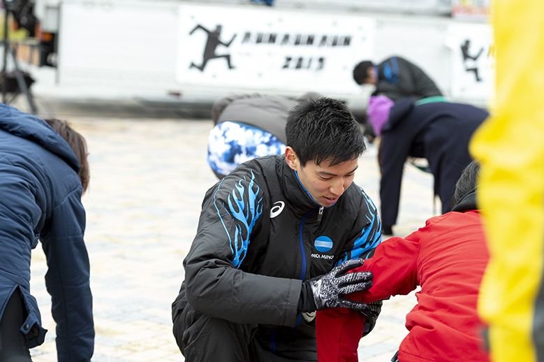 東京RUNRUNRUN2019 in青海　1.交流会／ステージイベント