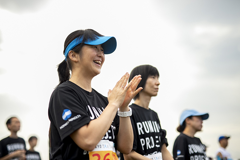 ランニングクリニックinお台場　2. 開会式