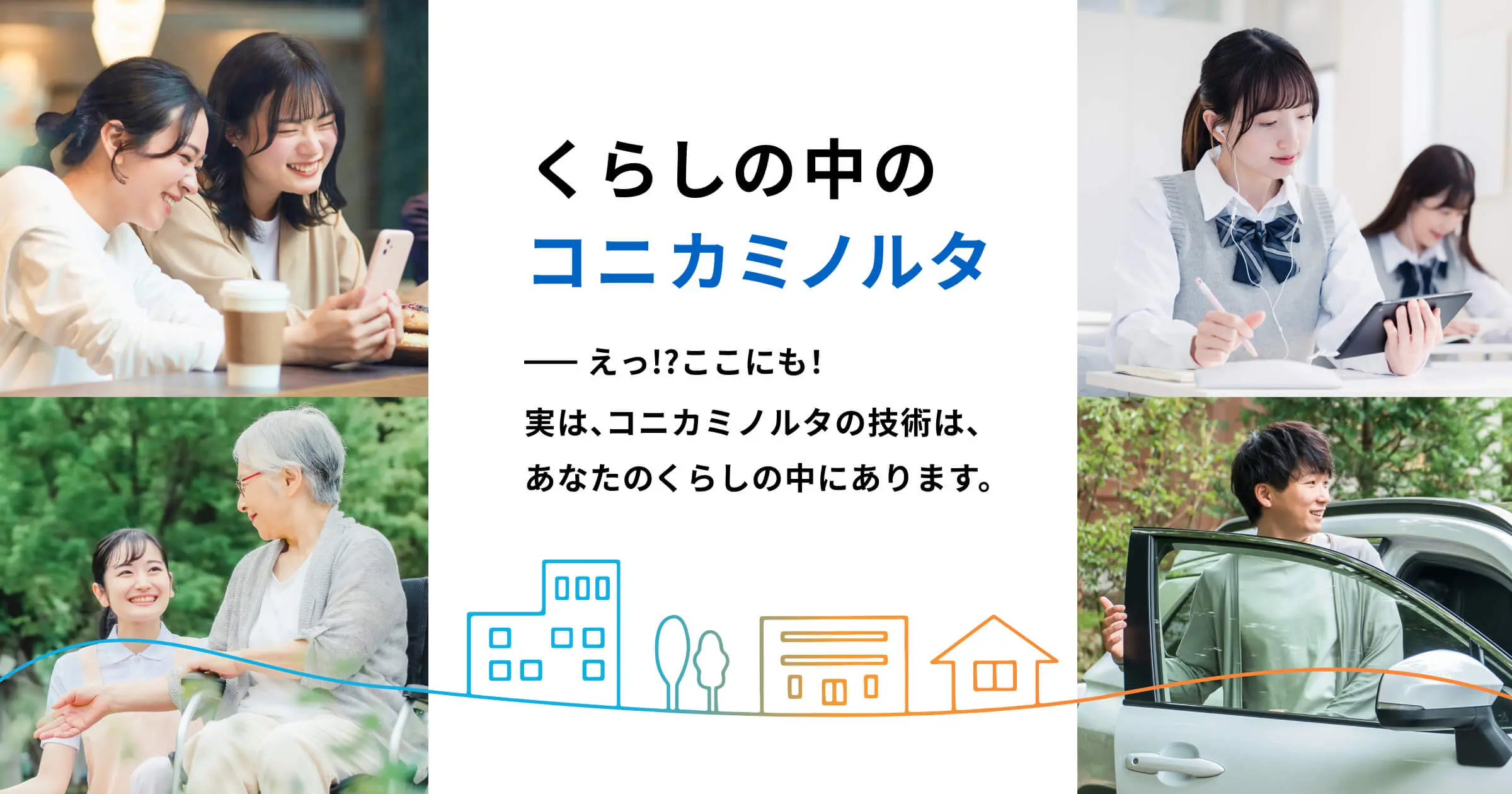 くらしの中のコニカミノルタ | コニカミノルタ