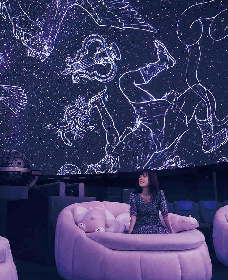 "見る"から"感じる"へ！？コニカミノルタのプラネタリウム