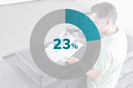 23%