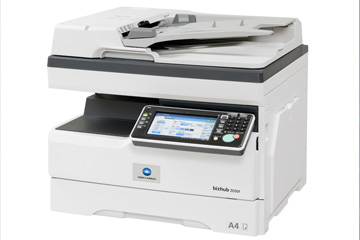オフィスで役立つ多彩な機能を標準装備 スモールオフィスに最適なコンパクトA3モノクロ複合機 「bizhub 2030/2030f」発売