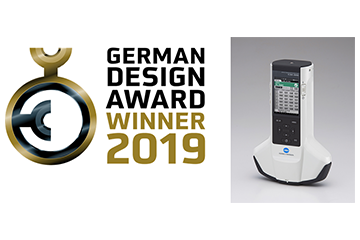マルチアングル分光測色計「CM-M6」が「German Design Award 2019」で「Winner」受賞