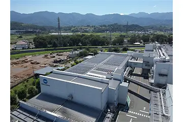 国内の研究開発・生産3拠点で再エネ100%を達成