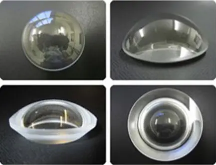 画像：ガラスレンズ