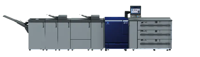 デジタル印刷システム「AccurioPress C7100」の写真