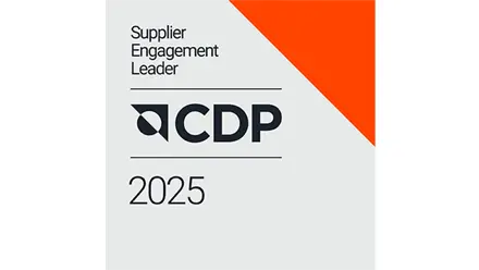 CDP「サプライヤー・エンゲージメント・リーダー2025」のロゴ