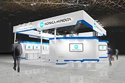 コニカミノルタブース（イメージ）