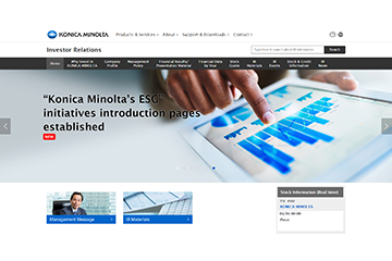 IR Site Wins First Prize in Gomez IR Site Ranking