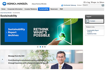 Annual update of the English pages of The Sustainability Website has been completed