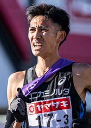 3区（13.6km）米満 怜選手