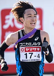 4区（22.4km）星 岳選手