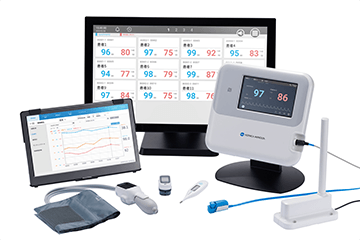 新型コロナウイルスの感染拡大時に備える「生体情報モニタリングシステム VS1」を発売