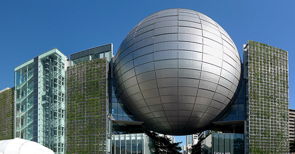 名古屋市科学館プラネタリウムドームにおけるCM広告掲出事業を受託初CM