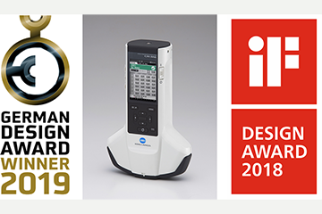 CM-M6, a Multi-angle Spectrophotometer, Wins the German Design Award 2019 and iF DESIGN AWARD 2018 in Germany