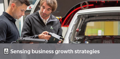 Sensing business growth strategies