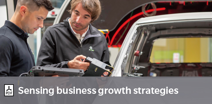 Sensing business growth strategies