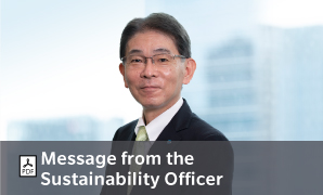 Message from the Sustainability Officer