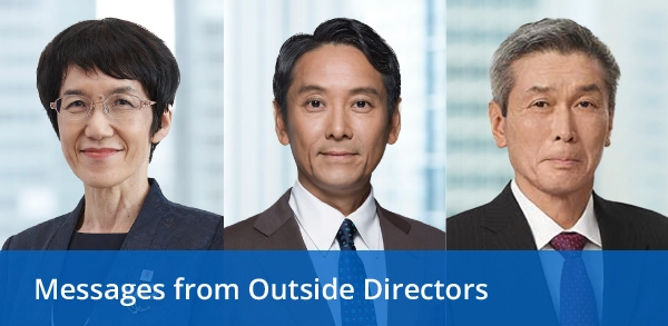 Messages from Outside Directors